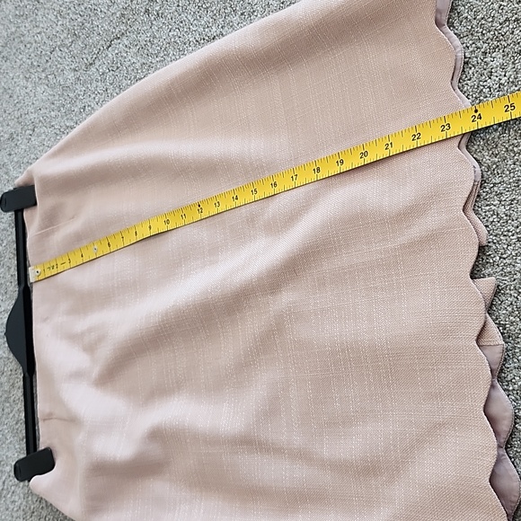 HOBBS London Pencil Skirt with Scalloped Trim Size 8 - Picture 6 of 8